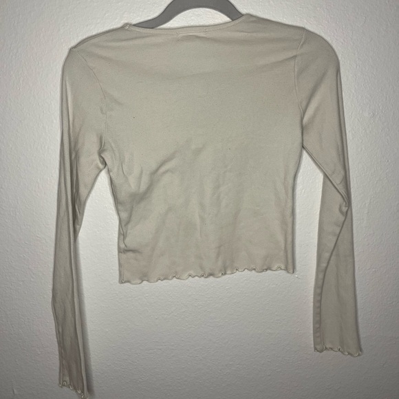 Cream Long Sleeve 'Sweet Heart of the Rodeo' Top - Picture 3 of 3